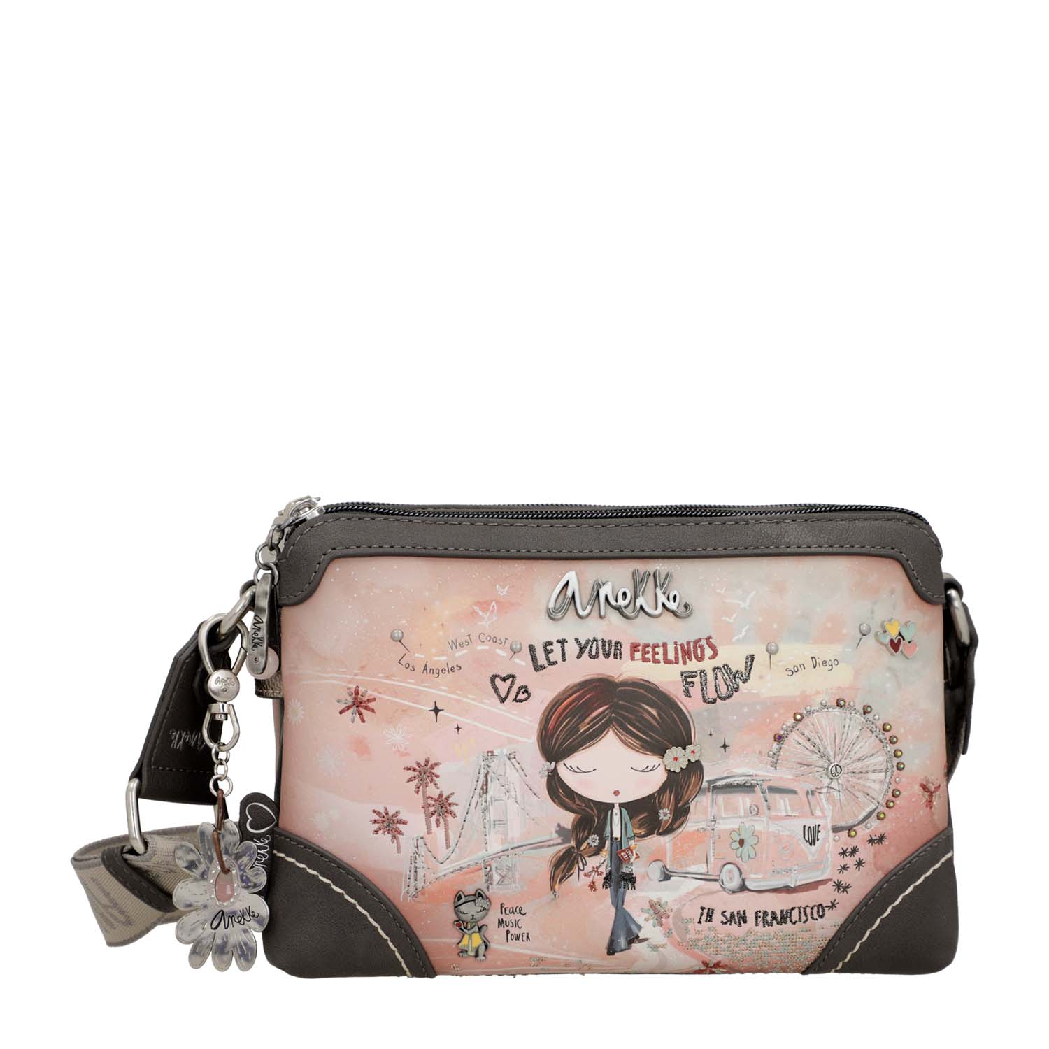 Anekke PEACE & LOVE Crossbody Bag