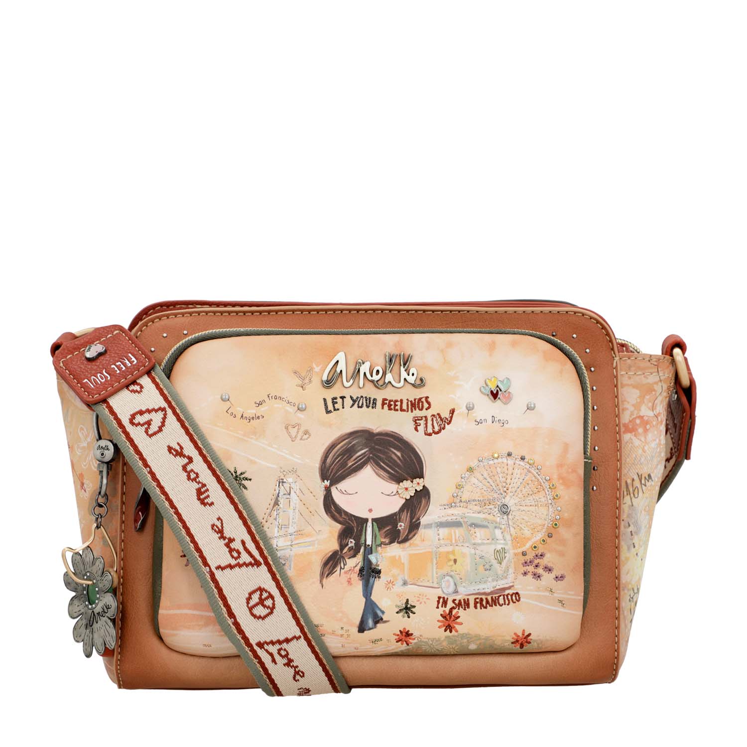 Anekke PEACE & LOVE Crossbody Bag