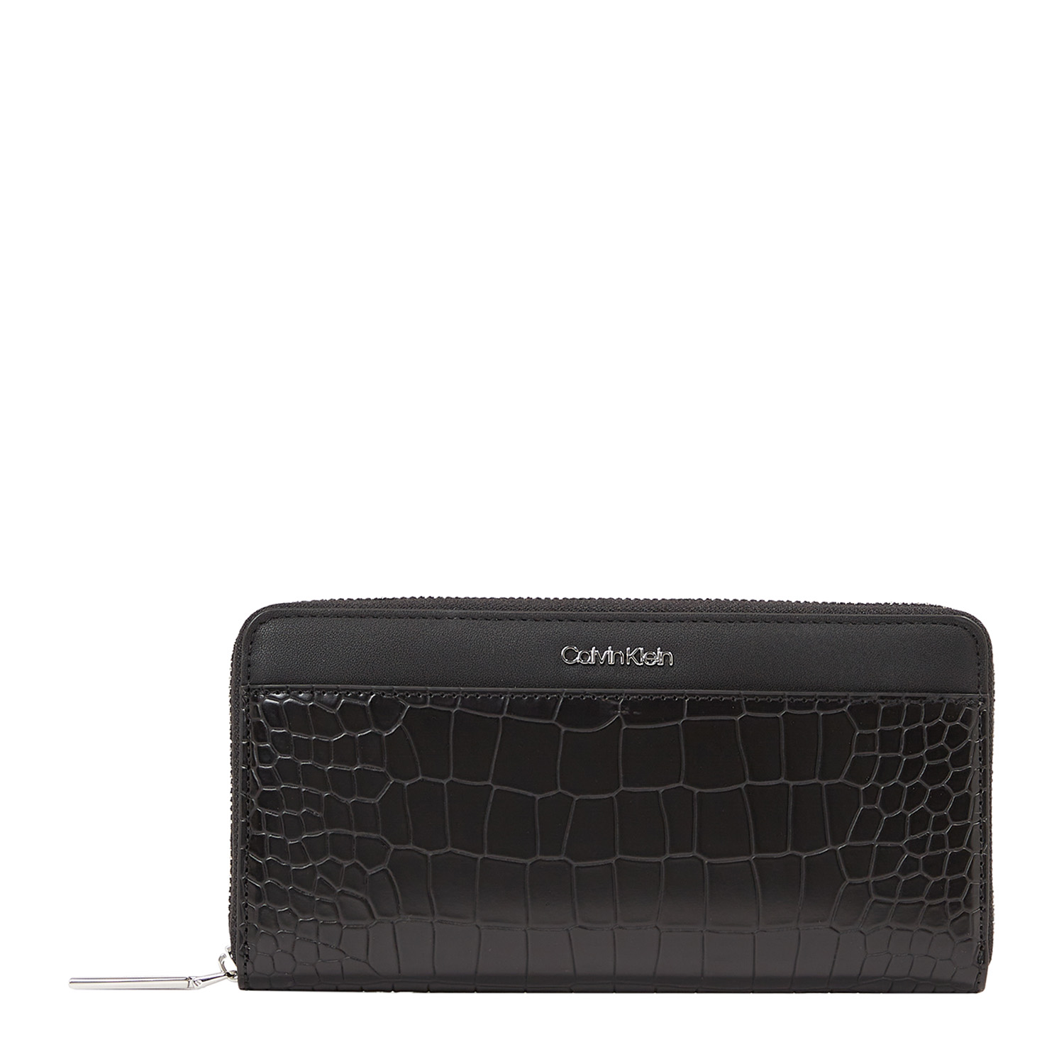 CALVIN KLEIN CK MUST LG Zip Around Croco